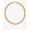 Monica Vinader 18ct Gold Plated Vermeil Silver Heirloom Chain Necklace In Gold