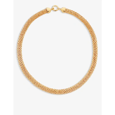 MONICA VINADER WOMENS HEIRLOOM 18CT GOLD VERMEIL STERLING SILVER NECKLAC,40805073