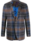 ETRO CHECK-PATTERN BLAZER