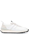 LANVIN PANELLED LOW-TOP SNEAKERS