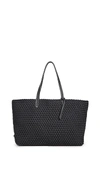 Shop Naghedi Jet Setter Medium Travel Tote In Onyx