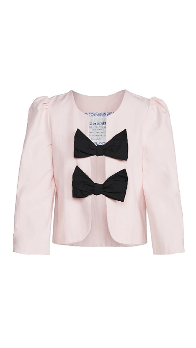 Alix Of Bohemia Tina Pink Bow Jacket