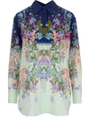 GIVENCHY GIVENCHY WOMEN'S MULTICOLOR SILK SHIRT,BW60M9135S494 40