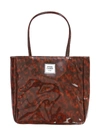 OPENING CEREMONY OPENING CEREMONY WOMEN'S BROWN PLASTIC TOTE,R20ZEV170252616 UNI