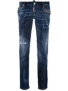 DSQUARED2 STONEWASHED BOOTCUT JEANS