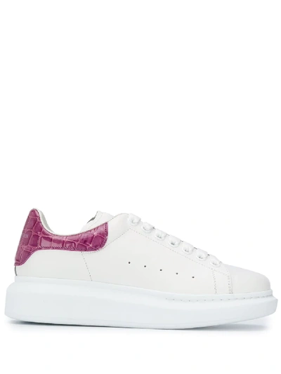 Alexander Mcqueen Oversized Low-top Sneakers In White