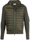 MONCLER PADDED-FRONT HOODED JACKET