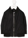 Dsquared2 Logo-print Bomber Jacket In Black