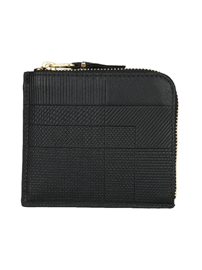 Comme Des Garçons Comme Des Garcons Wallet Small Zip Wllet In Black