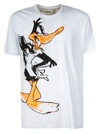 Iceberg Daffy Duck-print Cotton T-shirt In White