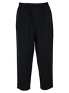 JIL SANDER ELASTICATED WAIST PANTS,11478192