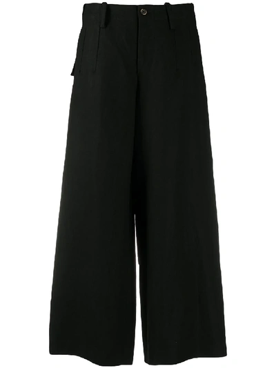 Uma Wang Womens Black Trousers