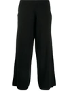 Allude Knitted Culottes In Black