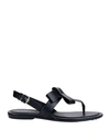 Tod's Flip Flops In Black