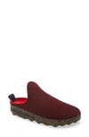 Asportuguesas Fly London Come Sneaker Mule In Merlot Fabric