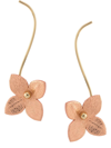 MARNI DROPPED FLORAL EARRINGS