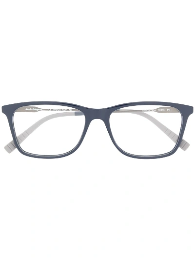 Ferragamo Two-tone Clear Lens Glasses