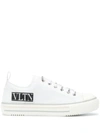 VALENTINO GARAVANI LOGO LACE-UP SNEAKERS