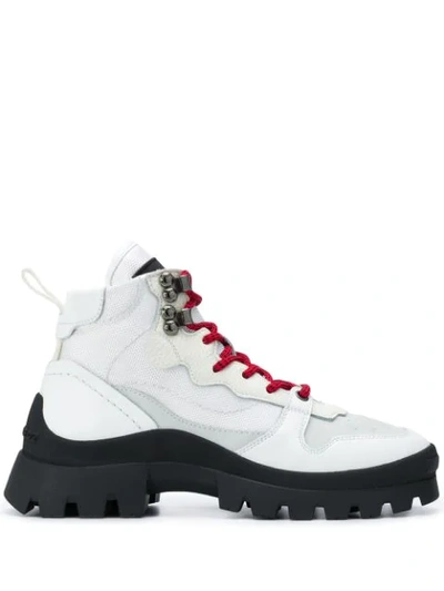 Dsquared2 Lace-up Ankle Boots In White