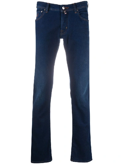 Jacob Cohen Slim Fit Jeans In Blue
