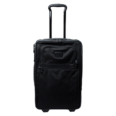 Pre-owned Tumi Black Nylon 2 Wheel Expandable Ii Carry On Luggage