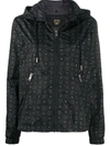 MCM ZIP-UP LOGO HOODED JACKET