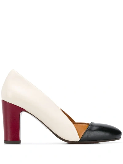 Chie Mihara Wantil Panelled Pumps In White