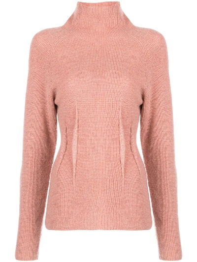 Altuzarra Women's Loretta Cashmere Turtleneck Sweater In Pink