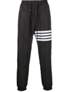 THOM BROWNE 4-BAR STRIPE PRINT TRACK PANTS