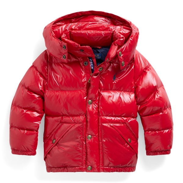 Polo Ralph Lauren Kids' Water-repellent Down Jacket In Rl 2000 Red ...