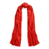 Polo Ralph Lauren Cable-knit Cashmere Scarf In Bittersweet Orange