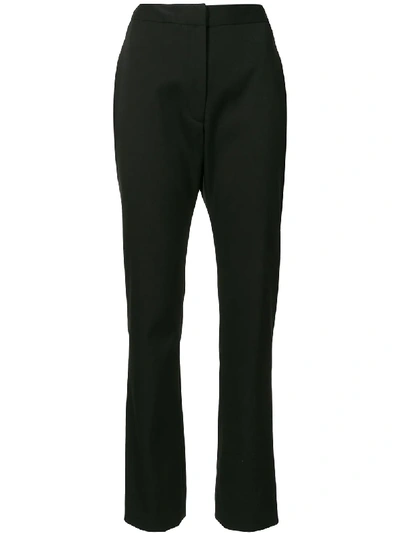 Carolina Herrera High-waisted Straight Trousers In Black