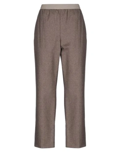 Agnona Casual Pants In Sand
