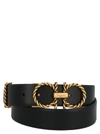 FERRAGAMO SALVATORE FERRAGAMO GANCINI BUCKLE BELT