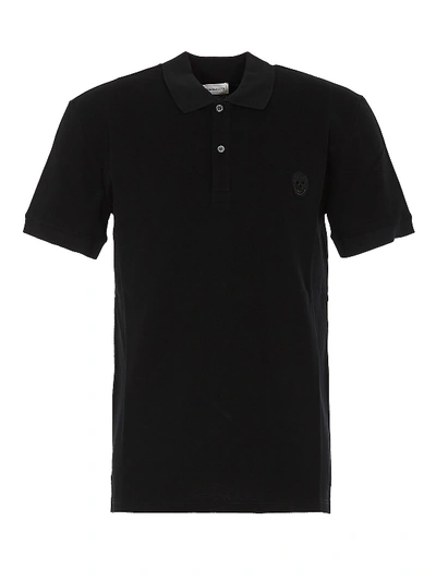 Alexander Mcqueen Black Skull Polo