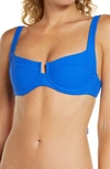 L*SPACE CAMELLIA UNDERWIRE BIKINI TOP,PTCAT20