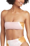 L*SPACE BEACH WAVE BANDEAU BIKINI TOP,HTBWT20