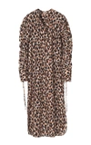 By Malene Birger Ditta Cotton Leopard Print Dress In Animal