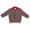 GUCCI BABY HOUNDSTOOTH COTTON JACKET,P00498668