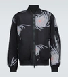 UNDERCOVER FLORAL PRINTED BOMBER JACKET,P00500960