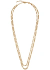 MISSOMA FILIA 18KT GOLD VERMEIL DOUBLE CHAIN NECKLACE,3264332