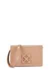 OFF-WHITE JITNEY 0.5 PATENT LEATHER CROSS-BODY BAG,3892816
