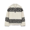 Isabel Marant Étoile Garner Half-zip Faux Shearling Jumper In Cream