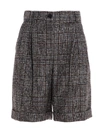 DOLCE & GABBANA DOLCE & GABBANA TARTAN TAILORED SHORTS