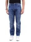 PT01 PT01 MEN'S BLUE COTTON JEANS,OA13PJ05B10GTLBLUE 46