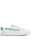 Givenchy Low-top Tennis Sneakers In White