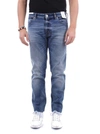 PT01 PT01 MEN'S BLUE COTTON JEANS,TX22DJ05Z10BASBLUE 48