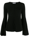 JW ANDERSON BELL SLEEVE BLOUSE