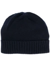 ALLUDE KNITTED CASHMERE BEANIE