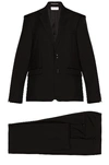 Saint Laurent Classic Suit In Black